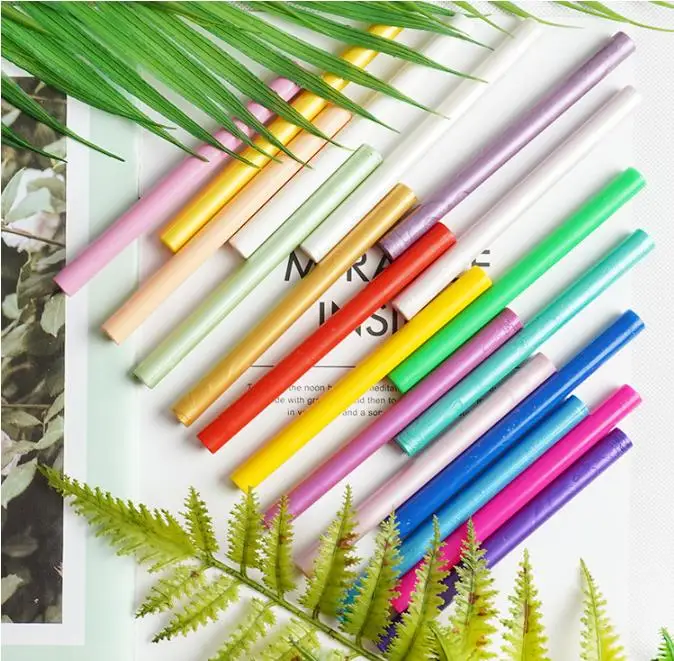 Герметизирующий материал палка печать в стиле ретро Цвет: винно-красный Винтаж