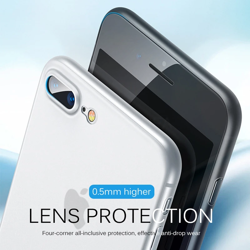 Luxury Shockproof Ultra Thin Case Cover On The For IPhone 7 6 6s 8 Plus Silicone X XS Max XR TPU Soft |