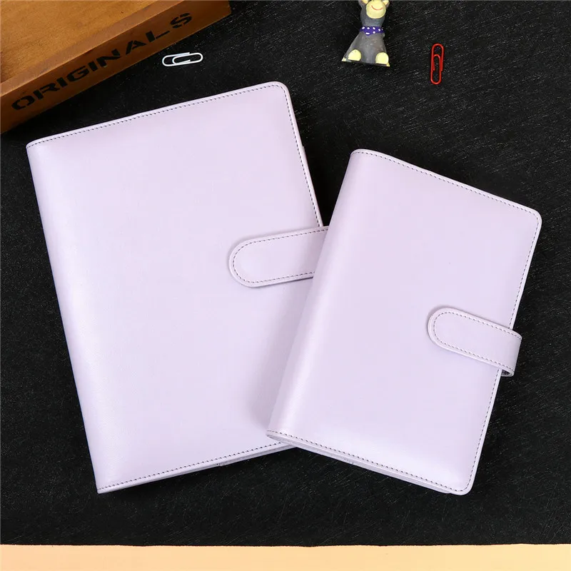 Ежедневник Расписание Книга Школа планирования принадлежности макароны PU Binder A5