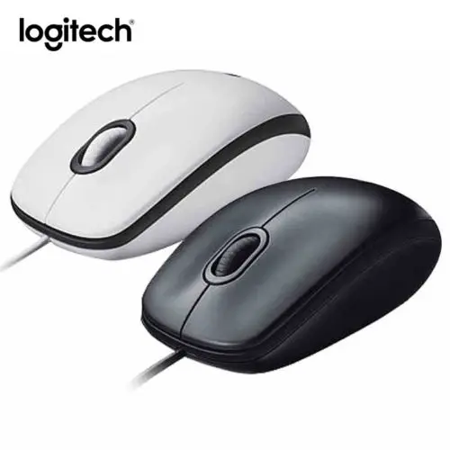 Мышь Logitech M100R Проводная оптическая игровая USB 1000DPI эргономичная компьютерная