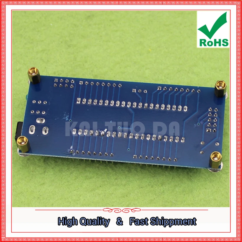 Минимальная системная плата микроконтроллера AVR ATmega16 версия (с медной колонной)