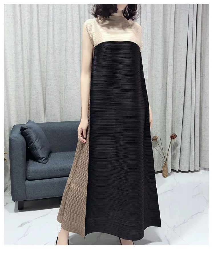 Лето 2009 Новые платья Sanzhai Fold модные бесцветные вечерние без рукавов