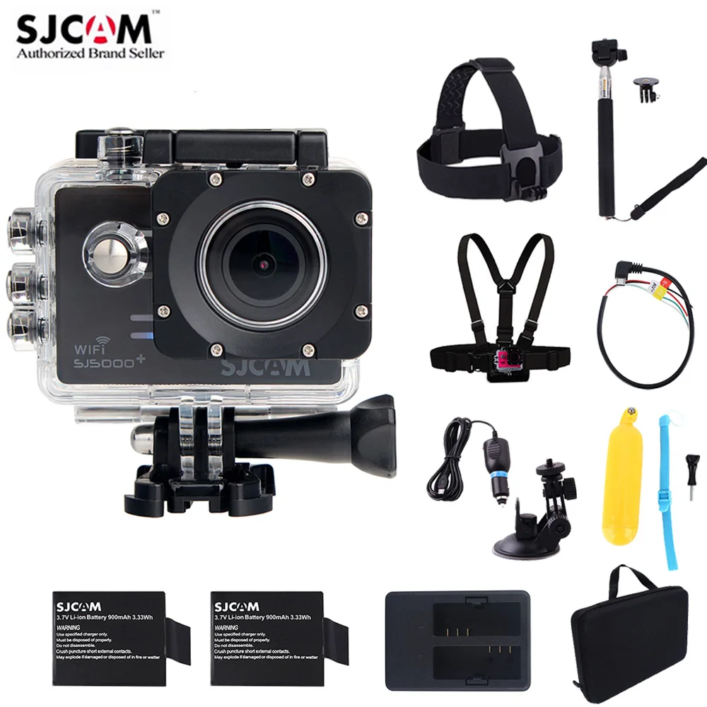 100% Оригинальные SJCAM SJ5000 плюс Wi Fi 1 54 &quotЭкран 30 м Водонепроницаемый Дайвинг Спорт