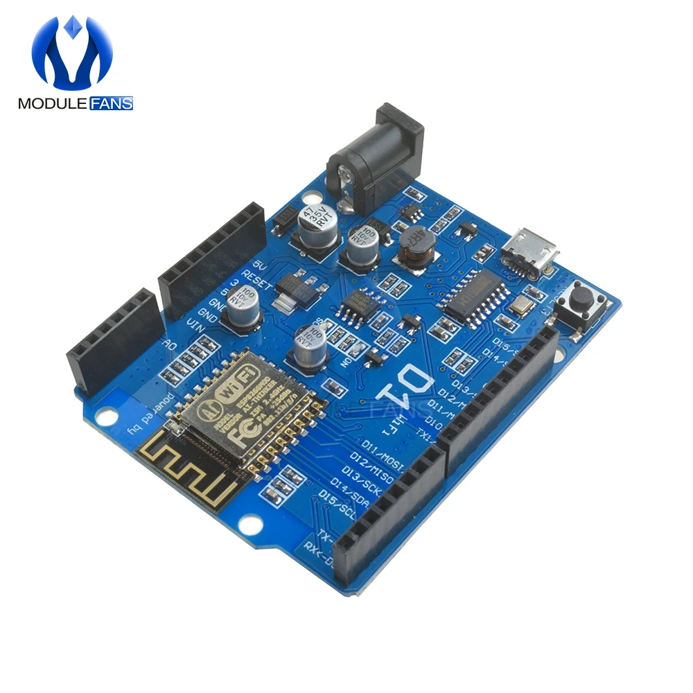 OTA WeMos D1 CH340 WiFi Беспроводная макетная плата ESP8266 ESP 12E IDE UNO R3 для ARDUINO совместимый