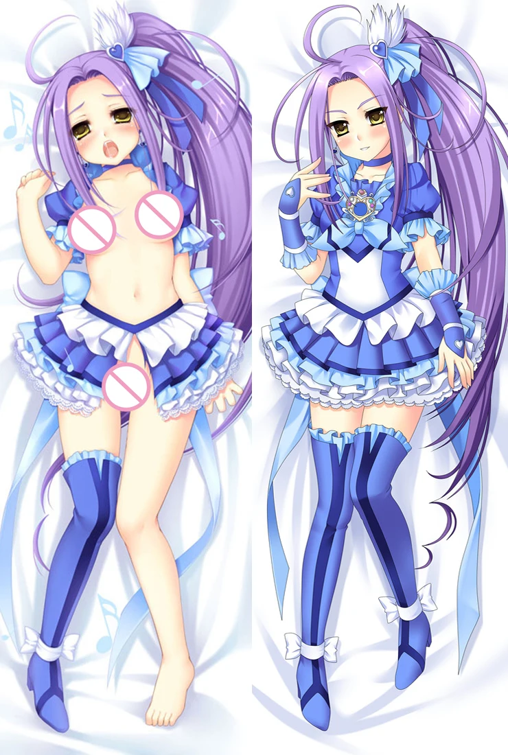 Японский аниме набор симпатичных персонажей Precure sexy girl Cure beat otaku Dakimakura наволочка