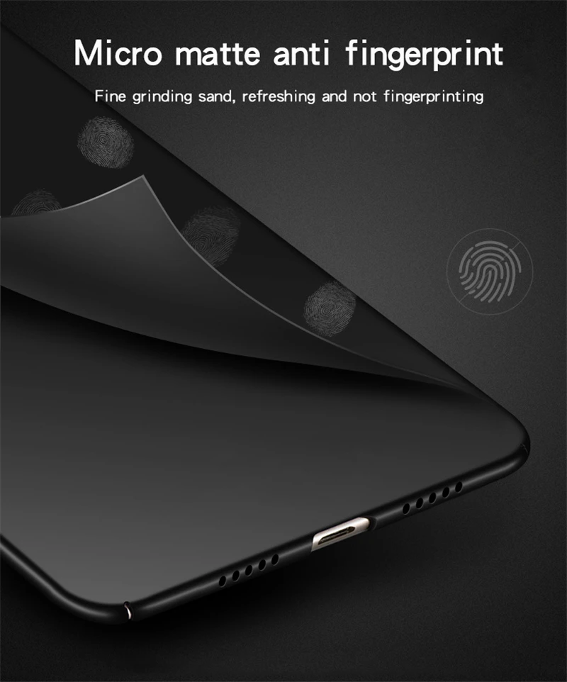 Чехол для Xiaomi Redmi Note 7 Pro ультра тонкий защитный жесткий чехол из поликарбоната |