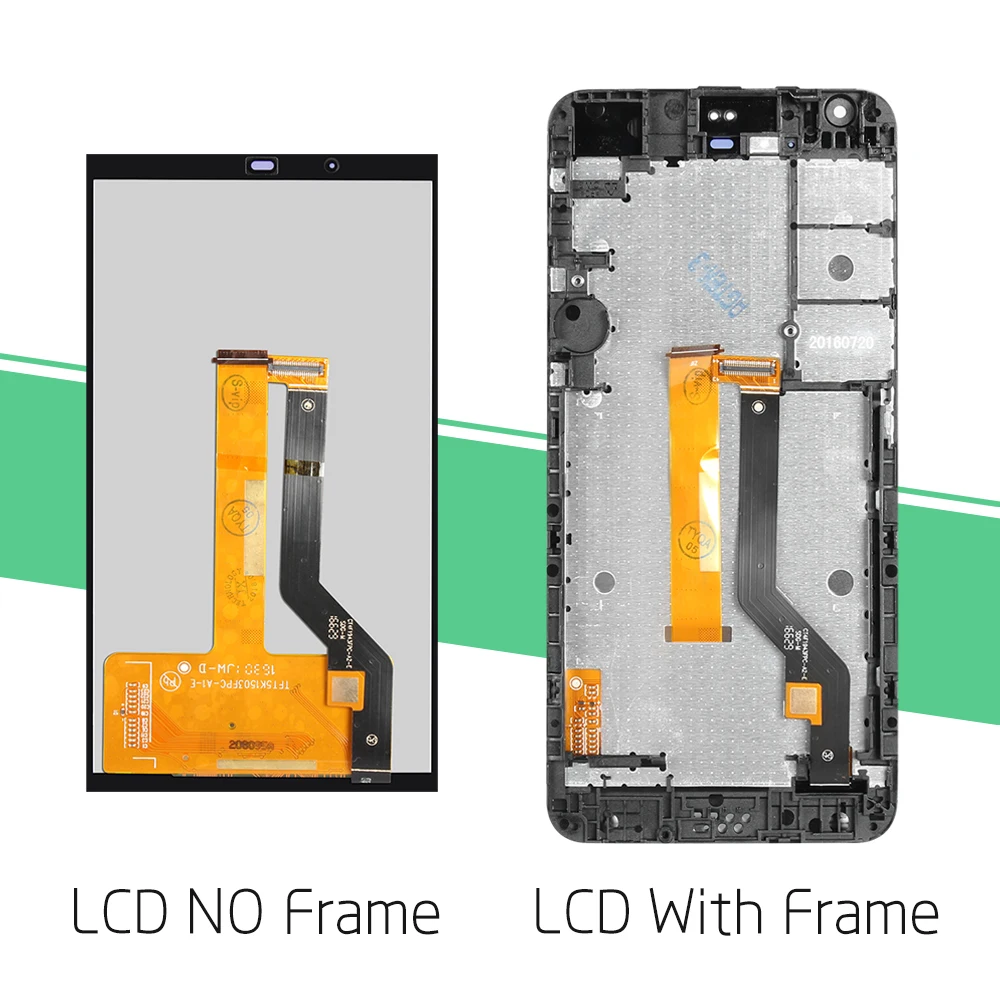 Протестированный 5 ''дисплей для htc Desire 530 lcd с кодирующий преобразователь