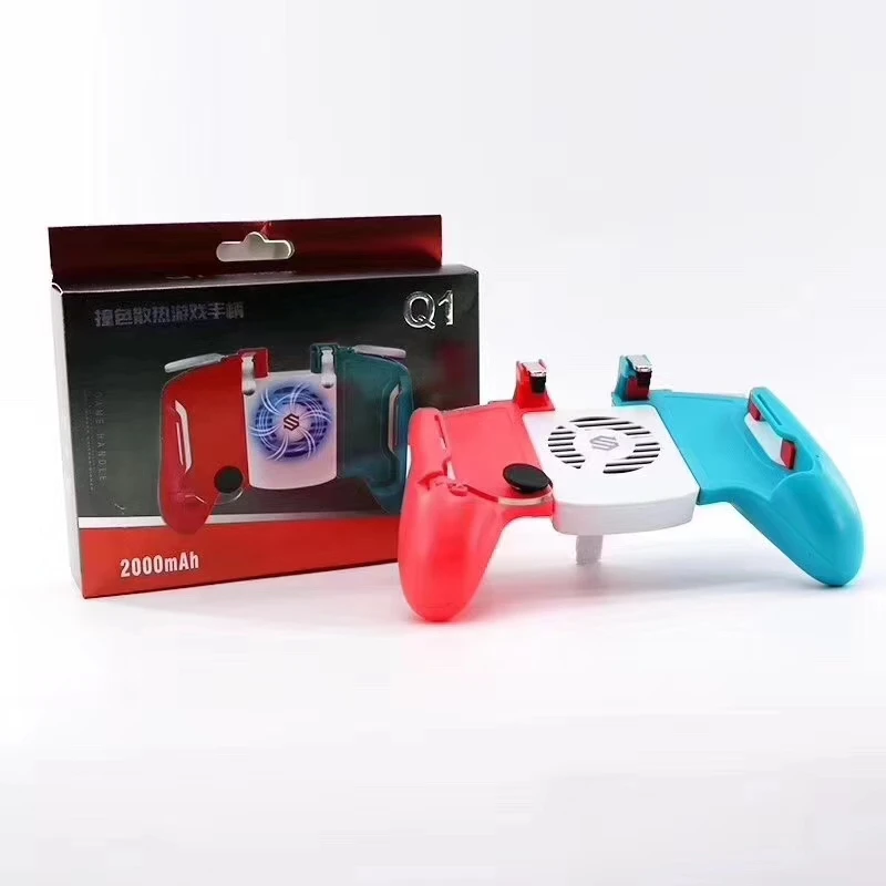 Q1 шесть пальцев все-в-одном мобильный игровой контроллер пожарный ключ кнопка