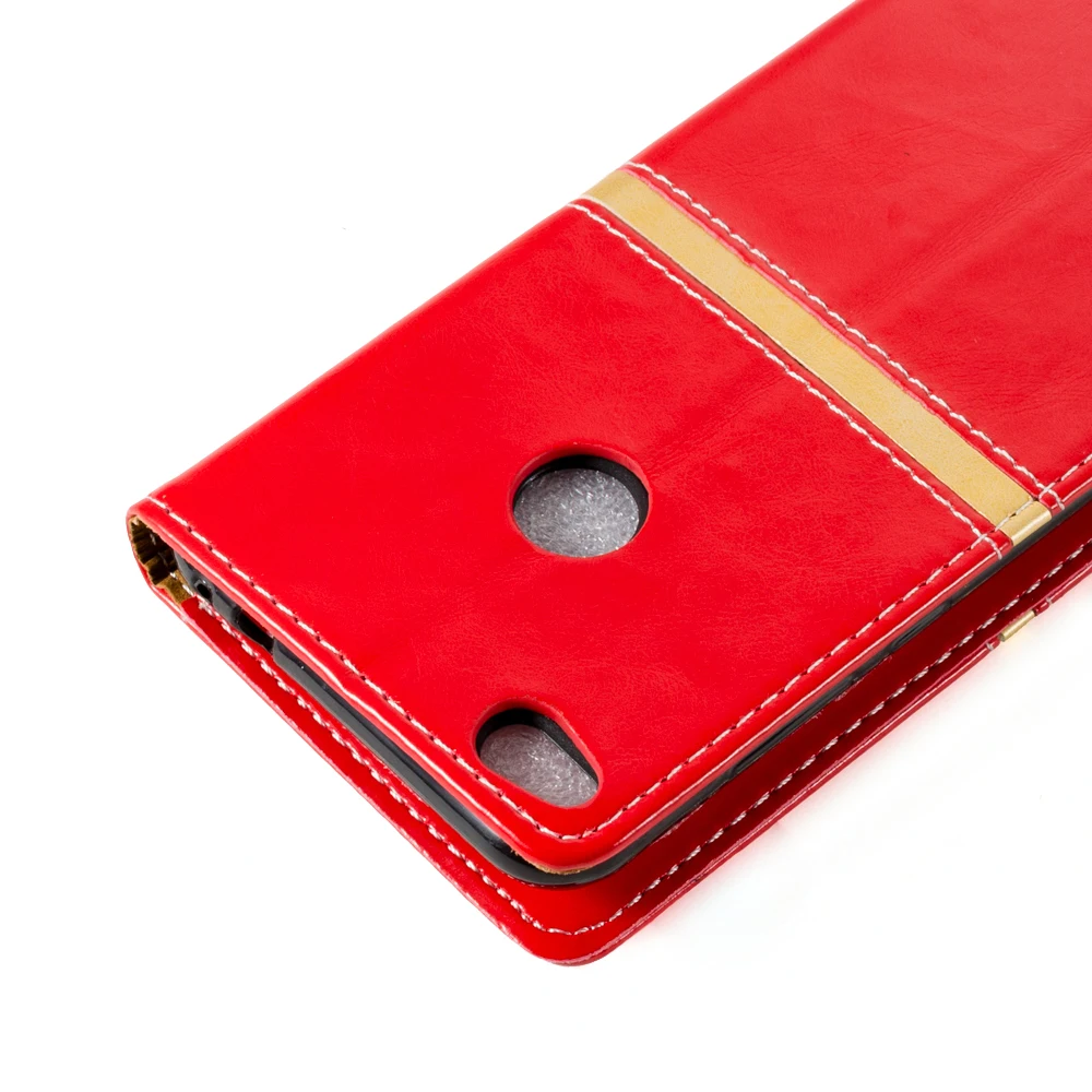 Pu Leather Phone Bag Case For Huawei P8 Lite 2017 Flip Book P10 Business Soft Tpu Silicone Back Cover | Мобильные телефоны и