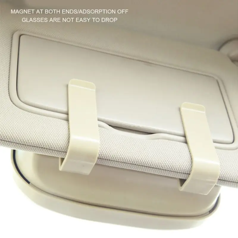 

New Auto Car Eyeglasses Clip Car Glasses Cases Sun Visor Sunglasses Holder