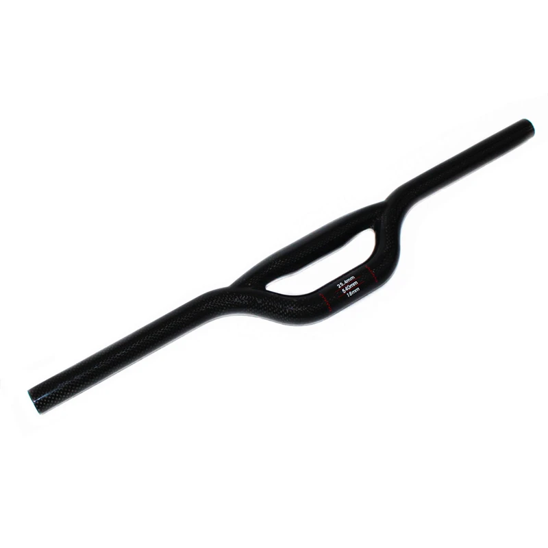 2017 Новый полностью углеродный руль для велосипеда MTB ручка Малый диаметр 25