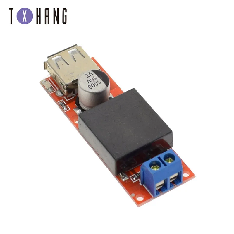 USB понижающий модуль регулятора напряжения DC-DC конвертер зарядное устройство для