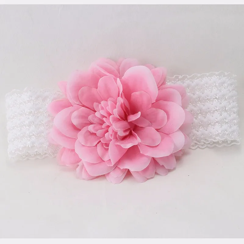 New Lovely Headband Girls Sunflower Lace Pink Kids Headbands for Photography Boys Daily Hair Accessories | Детская одежда и обувь