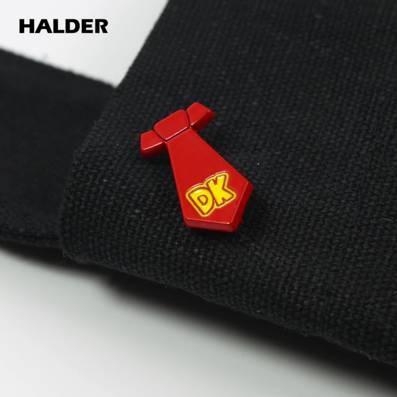 Игра halder Super Mario Bros Луиджи, гриб вопрос знак цветок броши Рыба значок с эмалью значок для рюкзака джинсовый брелок