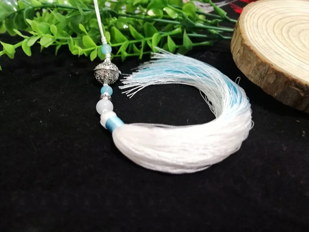 VEVEFHUANG Wei Wuxian прозрачный Колокольчик в форме сердца Косплей Mo Xuanyu Костюм Аниме Grandmaster of Demonic культивирование Косплей Mo Dao Zu Shi