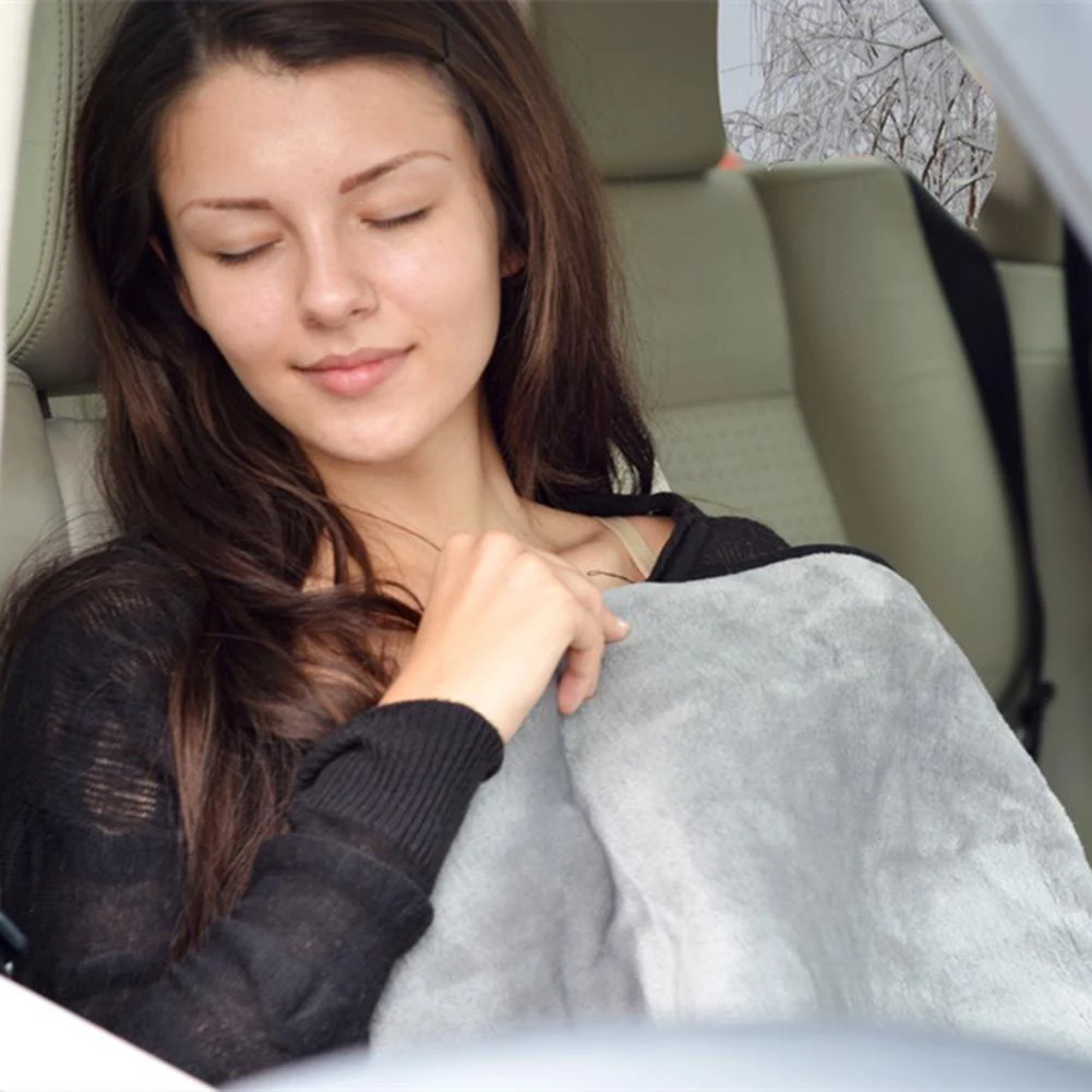 С подогревом автомобильное одеяло электрическое с путешествия 12 В