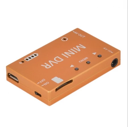 Мини FPV DVR Модуль NTSC/PAL переключаемый встроенный аккумулятор Видео Аудио FPV рекордер для RC гоночных FPV моделей дронов