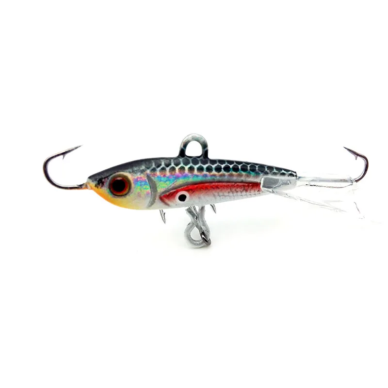 4 шт. 60 мм 10 г Новое Прибытие Рыболовные Приманки Зимняя Подледная Рыбалка Жесткий