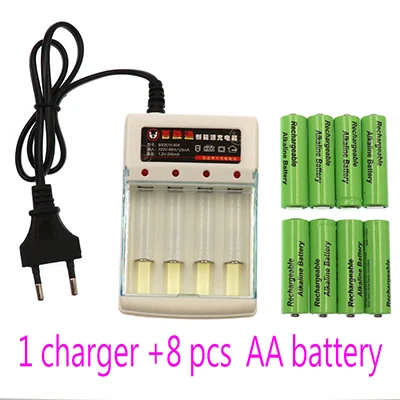 Kedanone AA батарея 4-8 шт 3000 1,5 V Quanlity аккумуляторная батарея AA 3000mAh BTY Ni-MH 1,5 V аккумуляторная батарея+ зарядное устройство