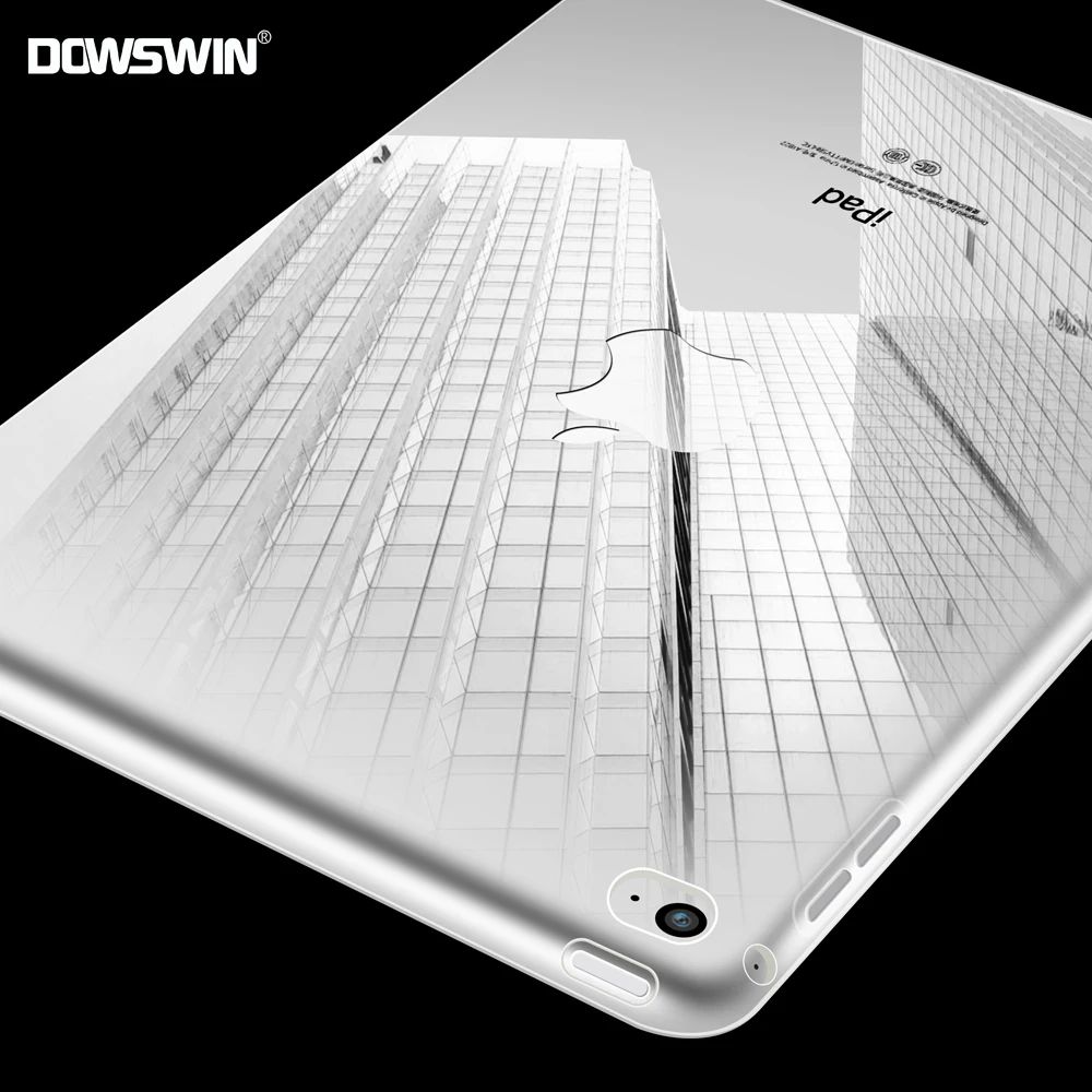 Чехол DOWSWIN для iPad Air 2 мягкая задняя крышка из ТПУ чехол планшета прозрачный работа