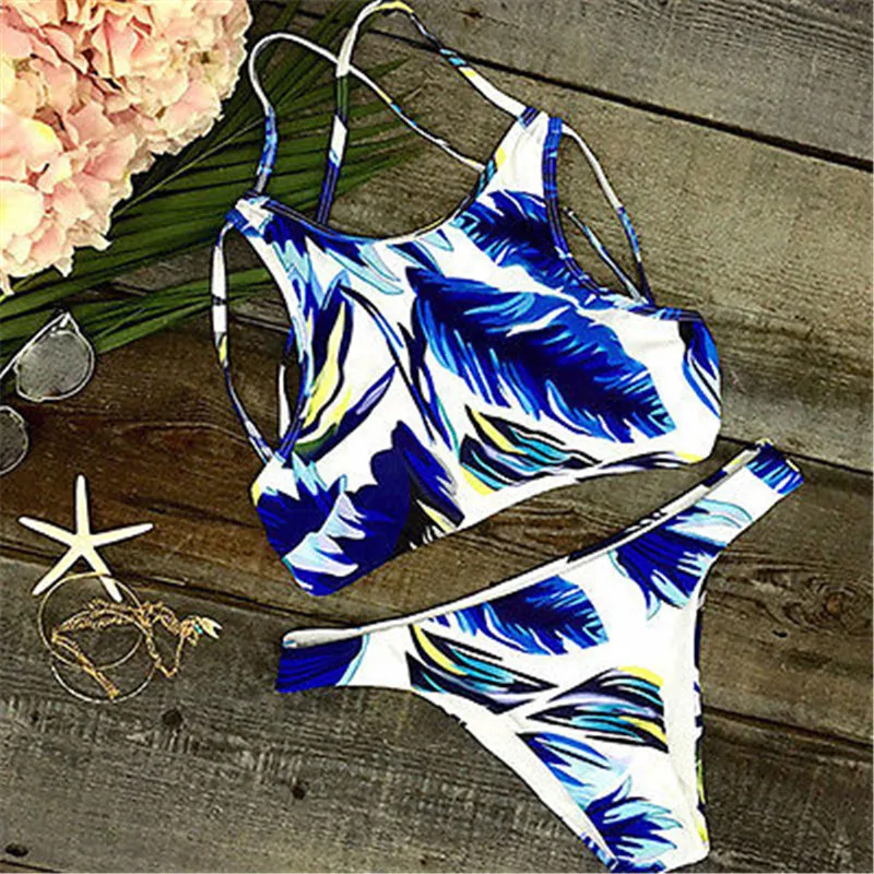 

New Sexy Women Swim Push-up Bikini Set Padded Bandage 2017 Hot Swimsuit Swimwear Beachwear