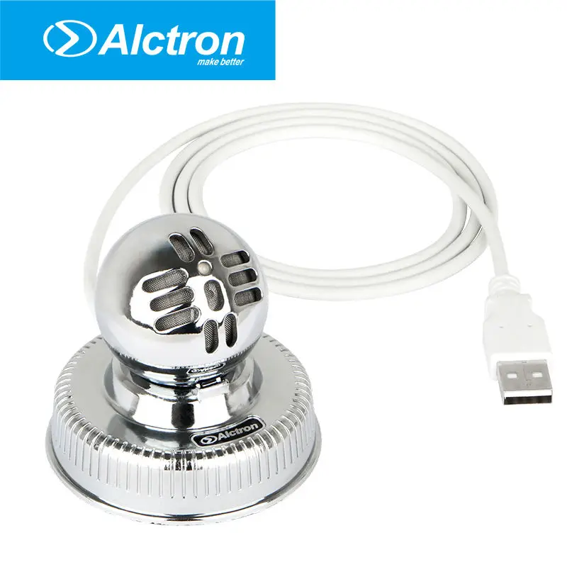 Alctron U6 USB конденсаторный Студийный микрофон просто подключи и работай применение