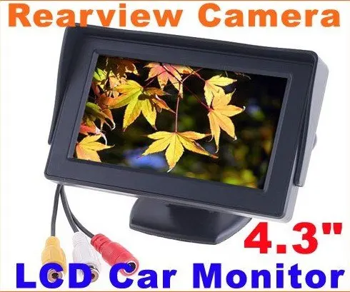 Зеркало заднего вида автомобильное с цветным ЖК дисплеем 4 3 дюйма|car rearview