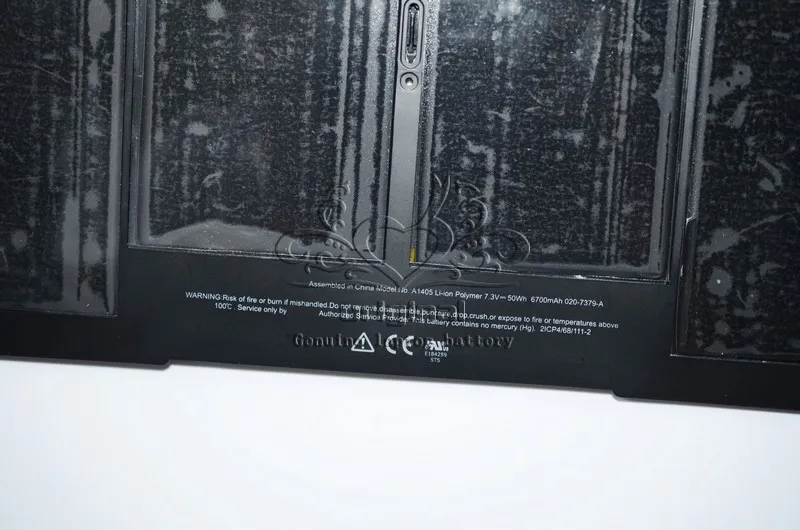 JIGU Оригинальная батарея для apple MacBook Air 13 &quotмодель A1369 Mid 2011 A1466 A1405 020 7379 A MC965 MC966 MD231