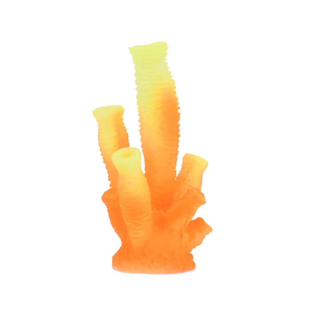 Лидер продаж 1 шт. миниатюрные коралловые цветы силиконовое украшение для