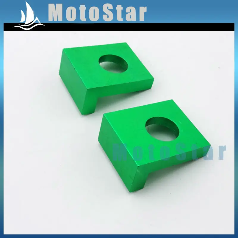 15 мм Цепной регулятор натяжитель зеленый Алекс блок для китайского питбайка XR50