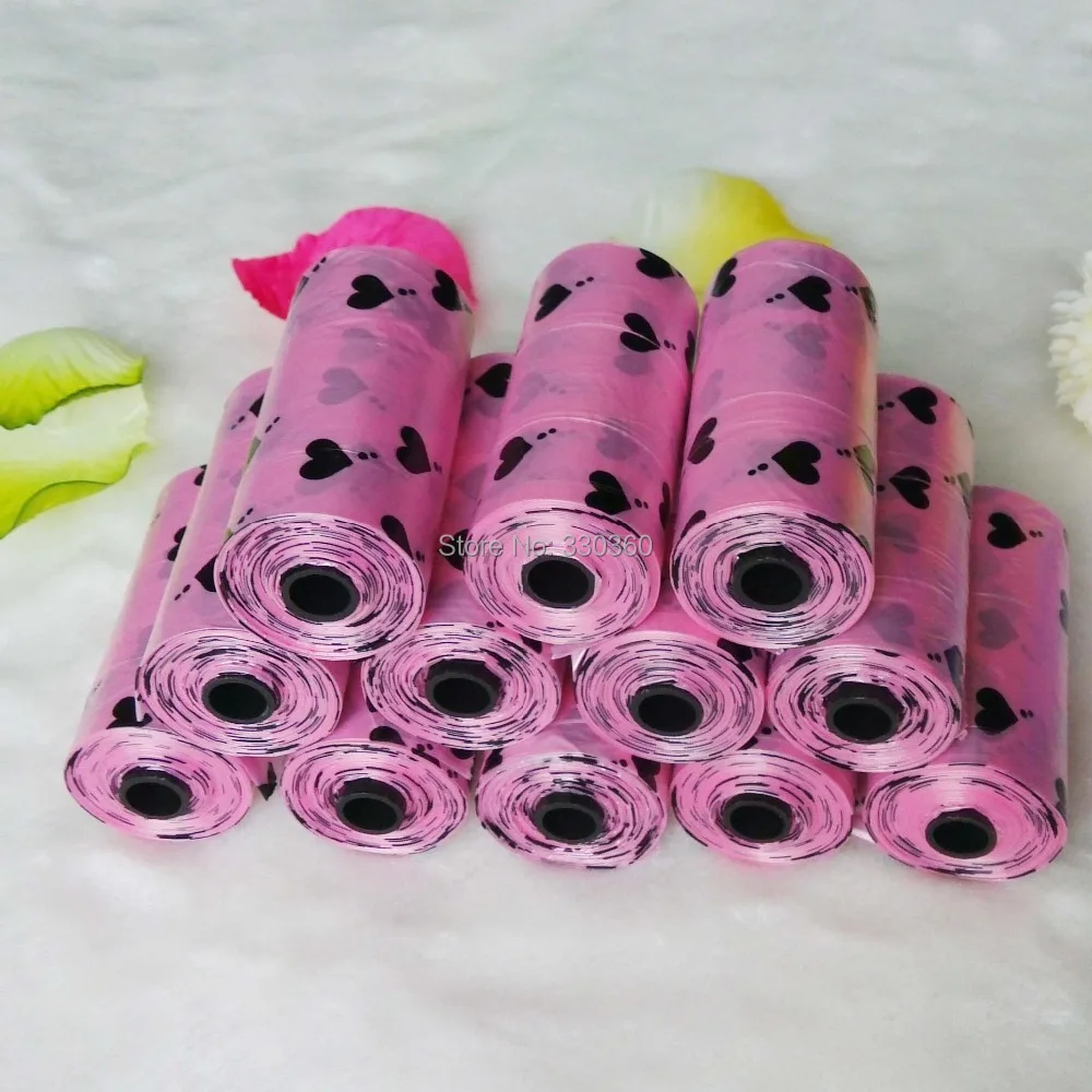 Рождественская Акция! 2 рулона биоразлагаемые мешки для выгула собак