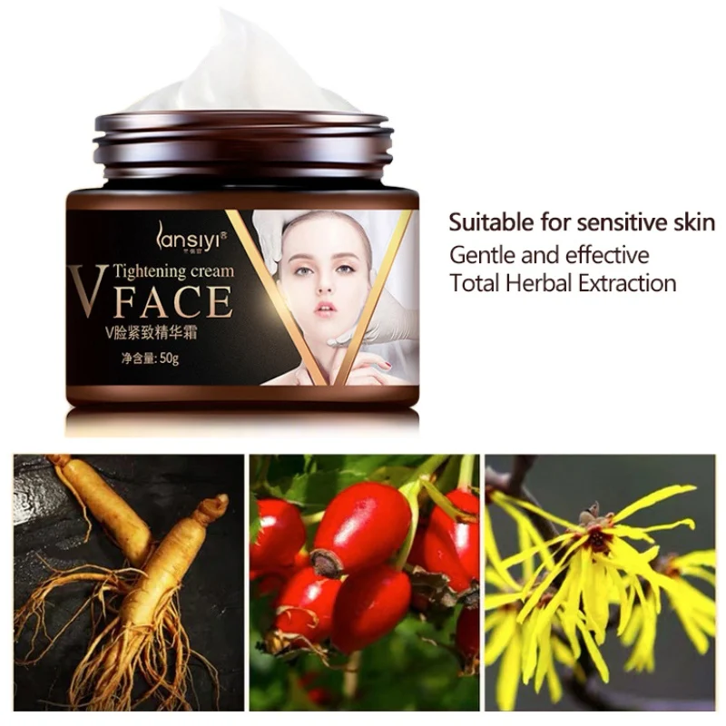 Slimming Face Lifting Cream Firming V-line Massage Anti-aging-wrinkle Moisturizing Beauty 3d | Красота и здоровье