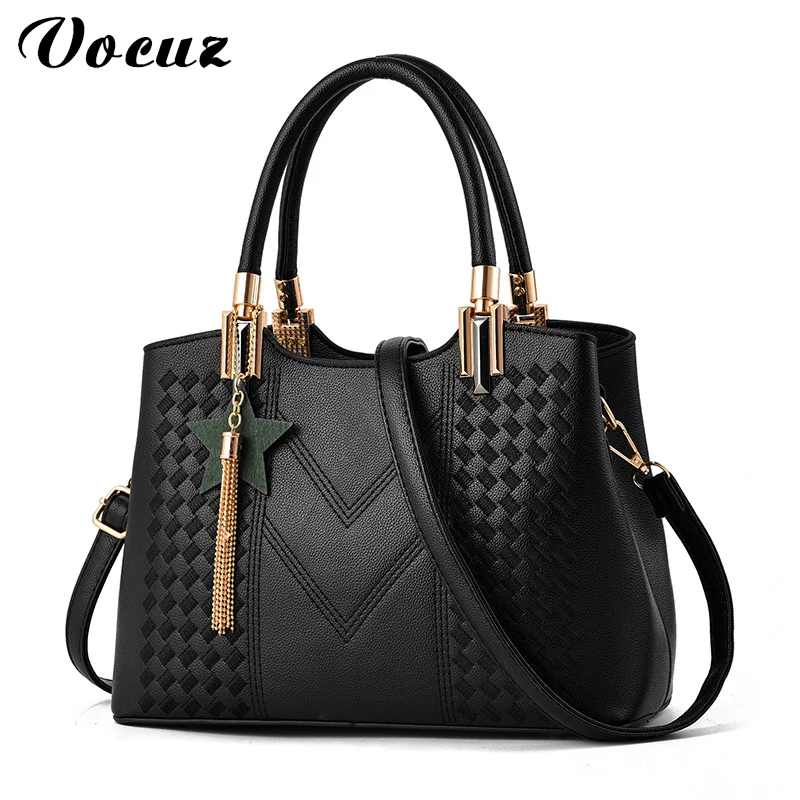 Известный бренд Для женщин Сумка Кожа PU Tote Сумки Новая мода на плечо Женщина