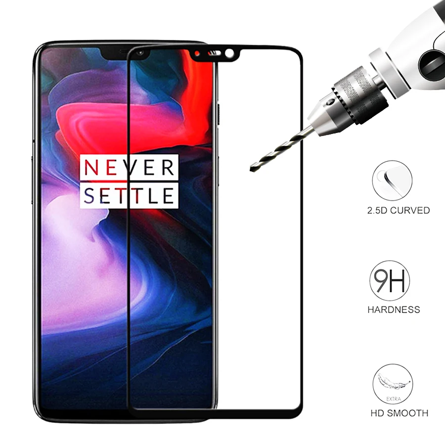 Защитное стекло для Oneplus 7 6 6T 5t 5 3t 3 1 + 9H | Мобильные телефоны и аксессуары