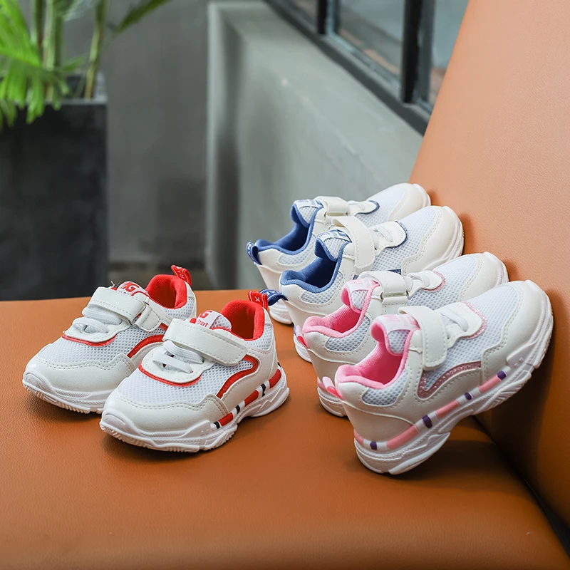 Детская обувь Новинка осени 2018 однотонные классические спортивные туфли для