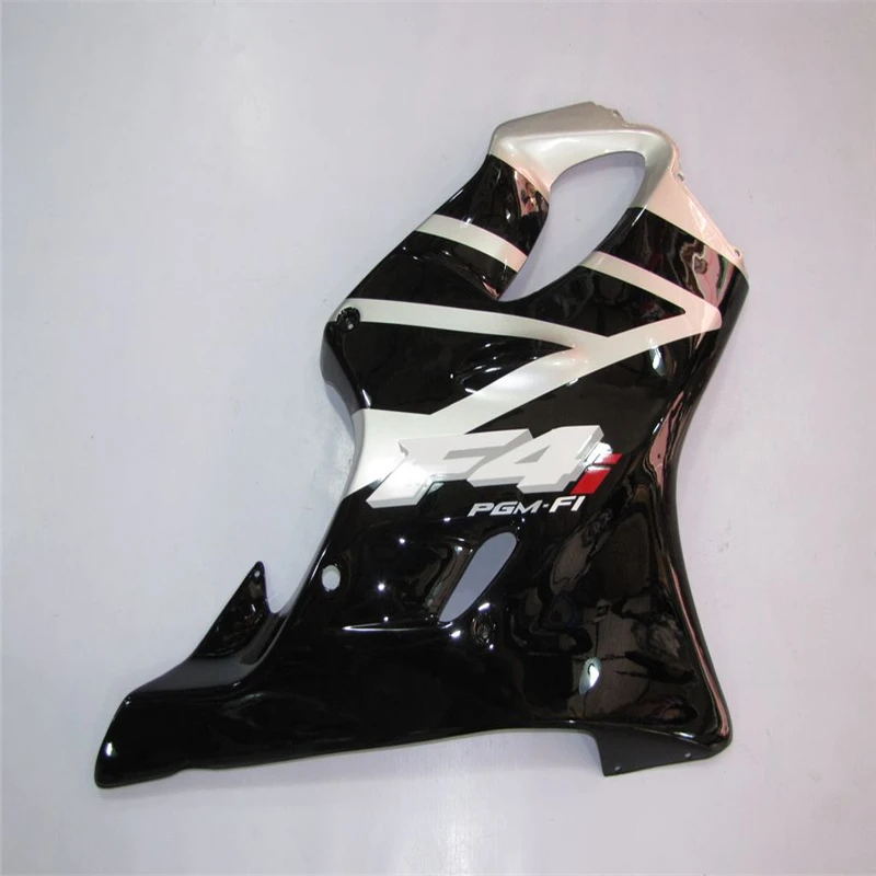 Литья под Давлением Серебро Черный Пригодный Для Honda CBR600 F4i CBR600F4i 2001 2002 2003 ABS