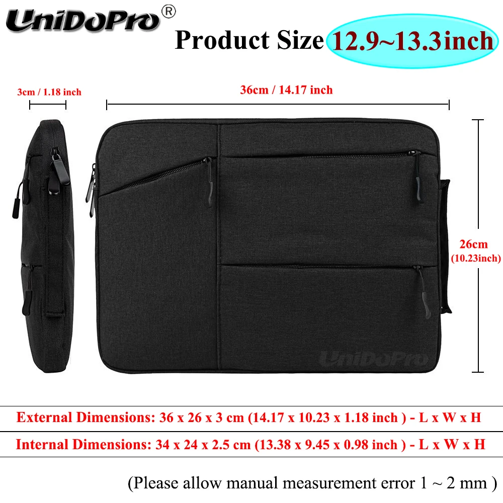 Портфель Unidopro для ноутбука Samsung 13 3 дюйма с сенсорным экраном 7 дюймов|13 laptop