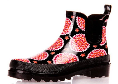 New fashion women ankle rubber boots 