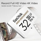 SanDisk карта памяти Micro SD, класс 10, до 100 ГБ, 128 ГБ, 32 ГБ, 256 ГБ