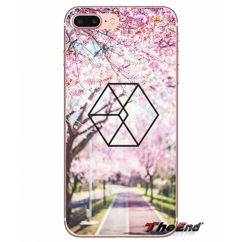 Exo возвращение повезло логотип для sony Xperia M2 M4 M5 E3 T3 XA Z Z1 Z2 Z3 Z5 компактный LG G4 G5 G3 G2