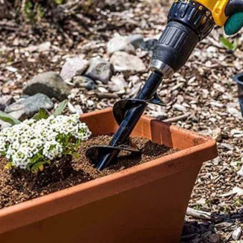 Садовый Бур для плантатора спиральное отверстие молотый экскаватор сверло