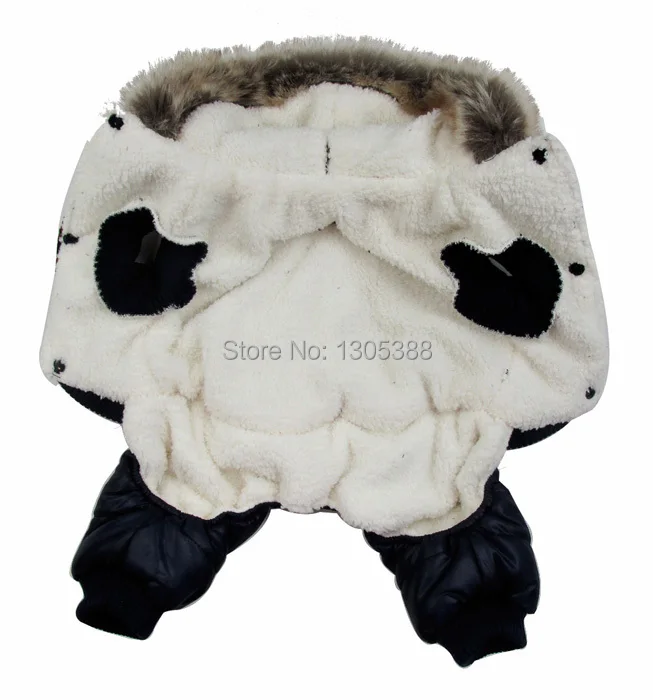 Зимняя куртка для собаки с пузырьковой подкладкой синего цвета мехом домашних