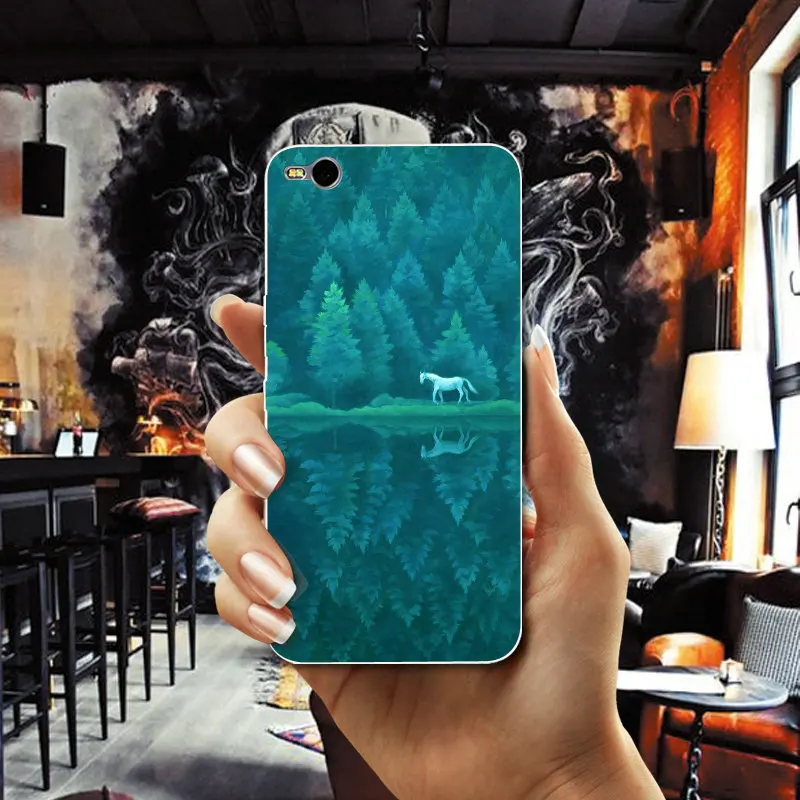 Soft Silicon Phone Case for HTC One M7 M8 M9 M10 E9 Plus U11 A9 Desire 530 630 626 628 816 820 Landscape Painting Oil |