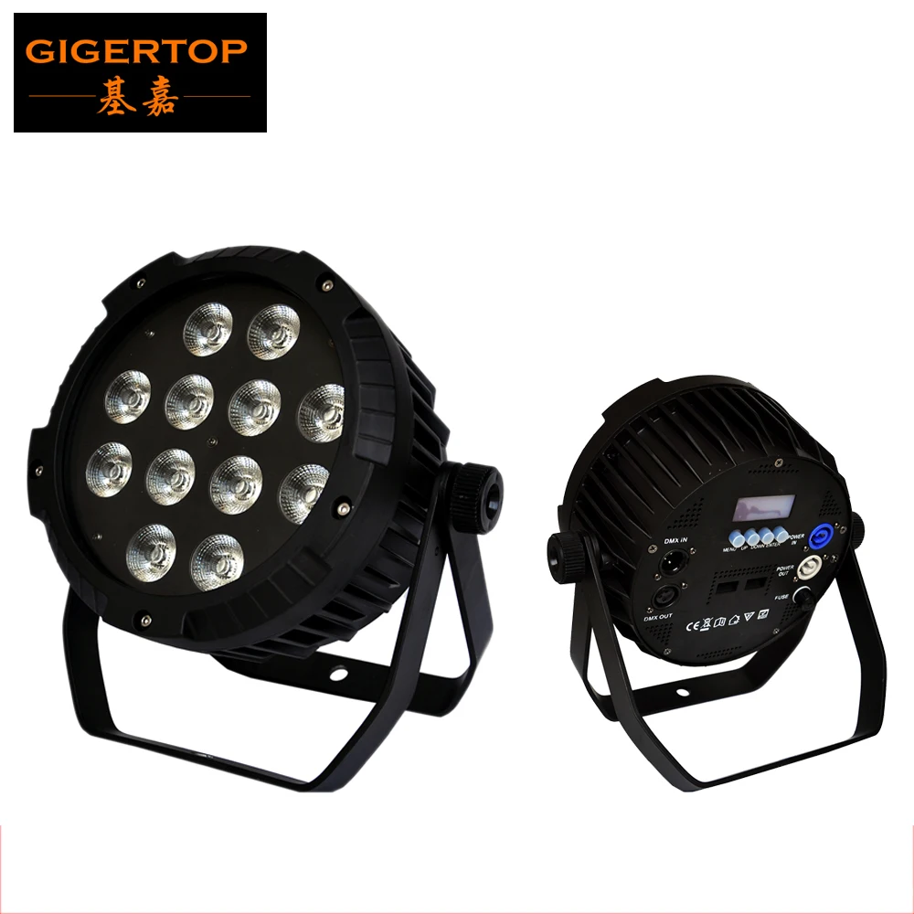 TIPTOP TP P52 сценическое оборудование Par 64 Can Lamp IP20 неводостойкий DMX 12x18W RGBWA UV