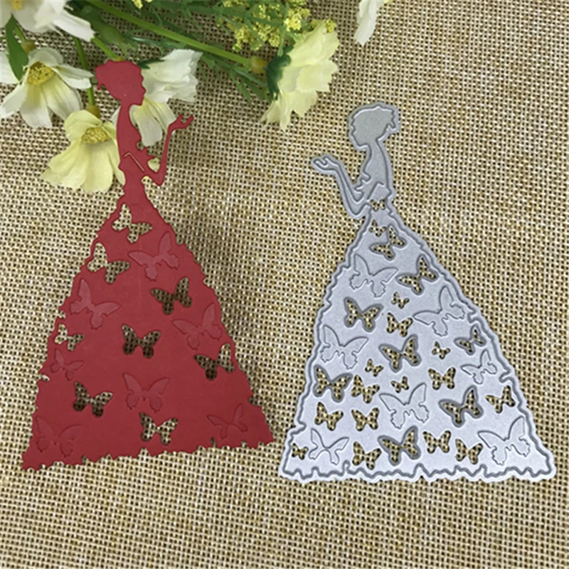 

Princess Metal Cutting Dies Stencil Scrapbooking Album Paper Card Decorative Craft DIY