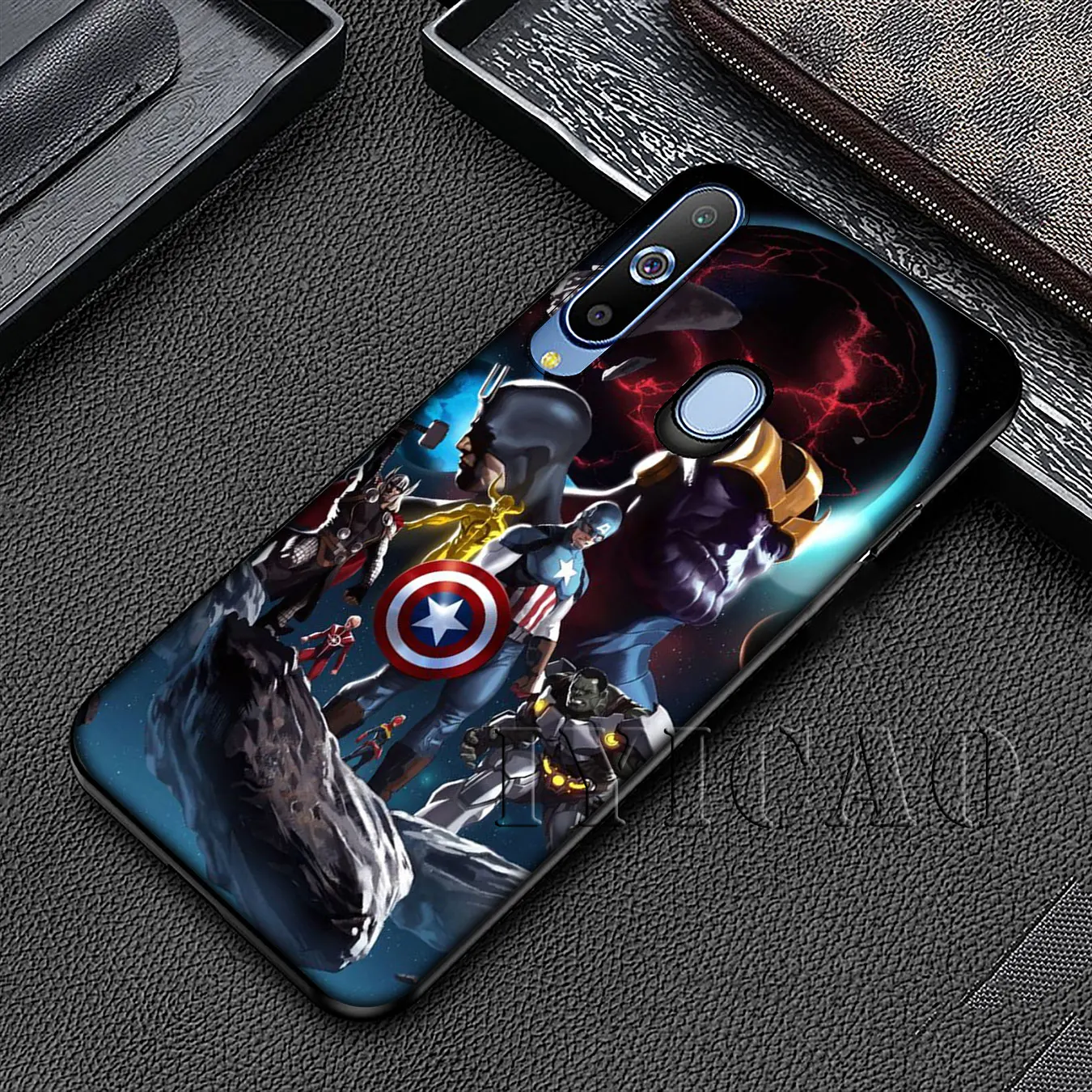 IYICAO Мягкий силиконовый чехол для Samsung Galaxy A70 A60 A50 A40 A30 A20 A10 A50S A40S A30S A20E A10S черный |