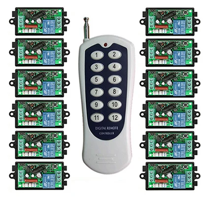 Выключатель света с дистанционным управлением 1000 м В переменного тока 1 канал|long