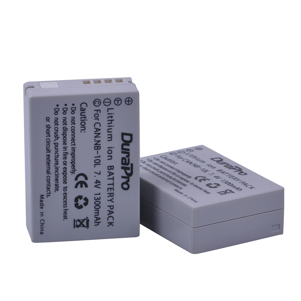 Комплект из 2 предметов 7,4 V NB-10L NB 10L NB10L Перезаряжаемые Камера Батарея для Canon G1X G15 G16 sx40hs sx50hs sx60hs SX40 SX50 SX60 HS Bateria