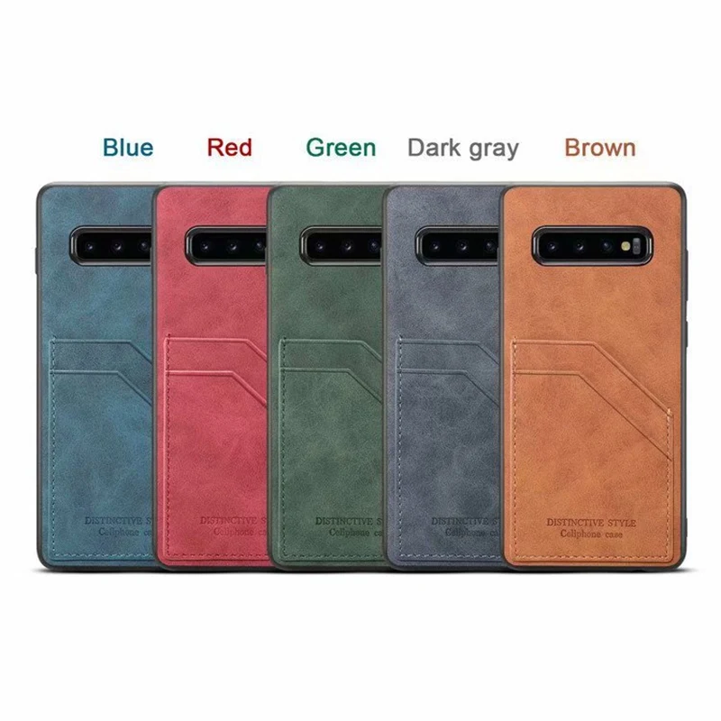 Ультратонкий Магнитный кожаный чехол для Xiaomi Mi 9 карта с зажимом мягкая рамка