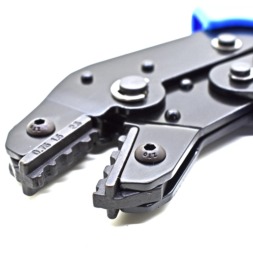 CNLX SN-0325 crimping pliers for non insulated terminal clamp self-adjusting capacity 0.75-2.5mm2 18-13AWG brand hand tools | Инструменты